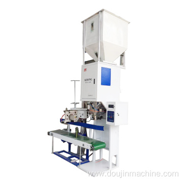 Automatic packaging machine with weighing filling